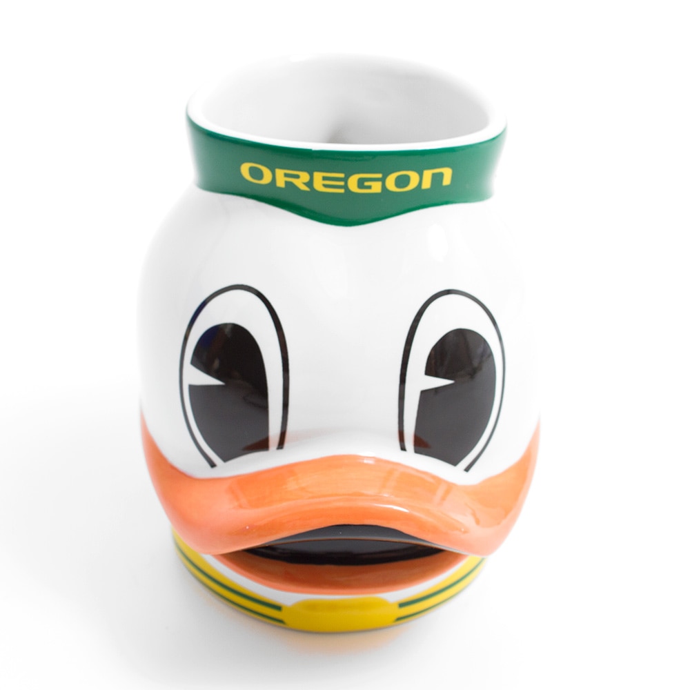 Ducks Spirit, RFSJ, Inc., Green, Traditional Mugs, Ceramic, Home & Auto, Mascot, 148460